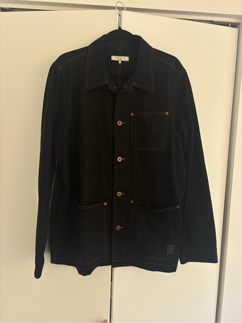Nudie jeans chore jacket size large